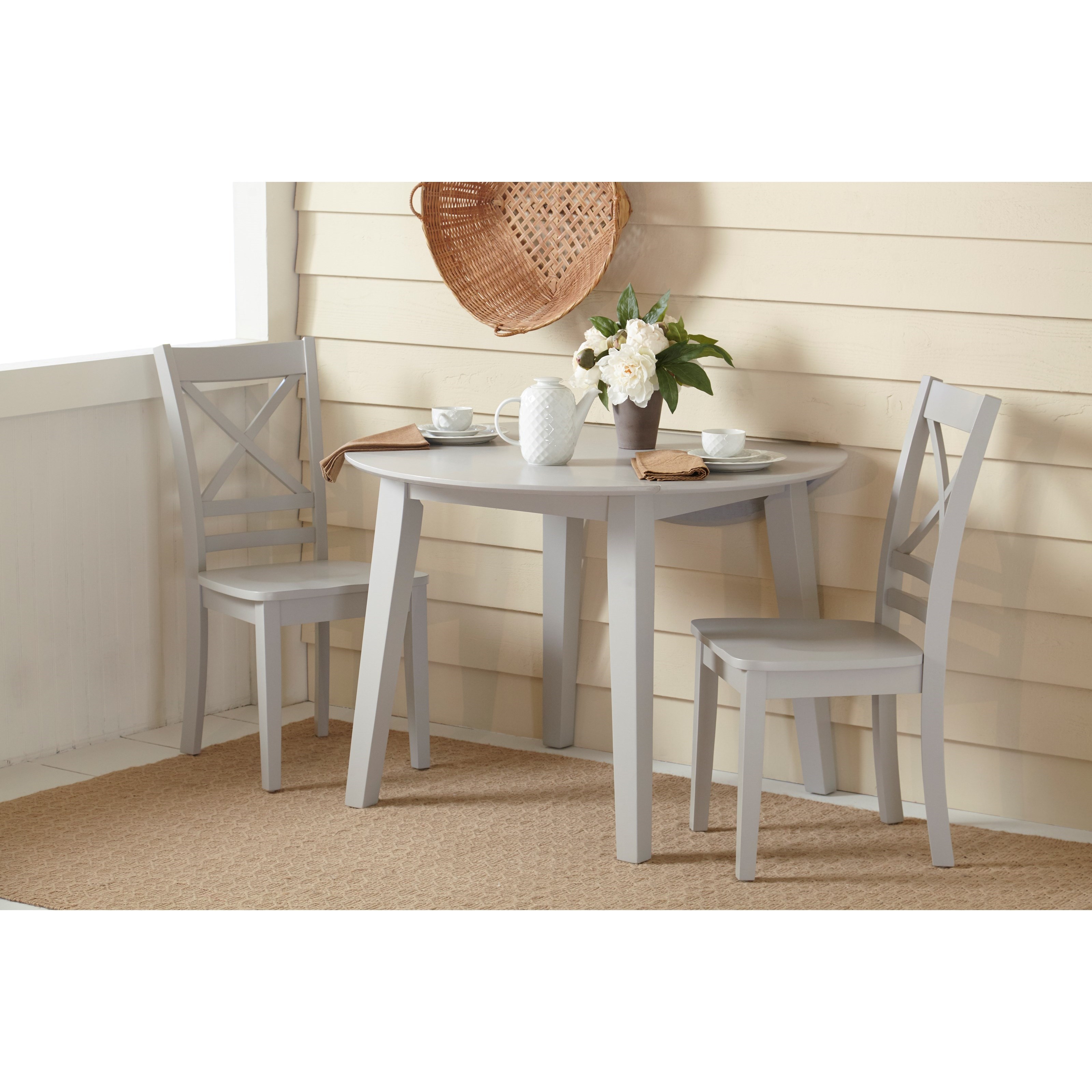 Jofran simplicity round clearance drop leaf table